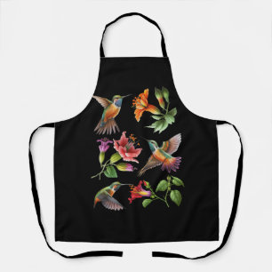 Bloemen Hummingbird Lover Natuur Hummingbi Schort
