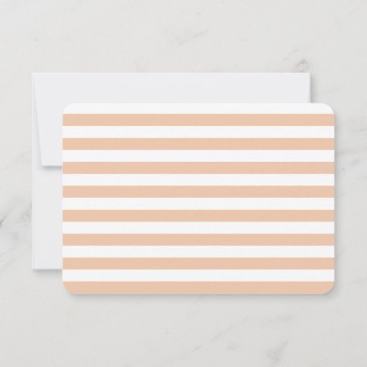 Bloemen Huwelijk Succulent | RSVP Kaartje (Achterkant)