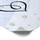  Bloemen Huwelijk Welkom Poster (Hoek)