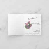 Bloemen Huwelijksuitnodiging-Sedona Cactus Flower (Binnen)