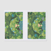 Bloemen Hydrangea Pet Leuke Tuin Decoupage R&L 146 Tissuepapier (Voorkant)