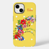 bloemen i Case-Mate iPhone case (Achterkant)