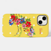 bloemen i Case-Mate iPhone case (Achterkant (horizontaal))