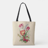  bloemen I Tote Bag (Achterkant)