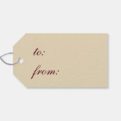  bloemen III Cadeaulabel (Achterkant Horizontaal)