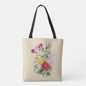  bloemen III Tote Bag (Achterkant)