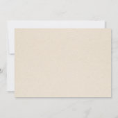 Bloemen ijs bruids douche uitnodiging (Achterkant)