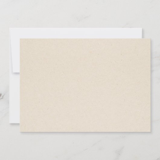 Bloemen ijs bruids douche uitnodiging (Achterkant)