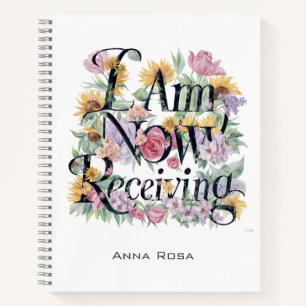 *~* Bloemen IK ONTVANG NU 1 AP85 Manifesting Notitieboek