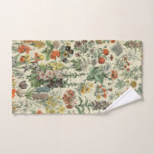  bloemen Illustratie Adolphe Millot Handdoek (Handdoek)