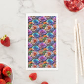 Bloemen in 3D Servet (Insitu)