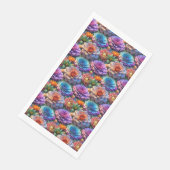 Bloemen in 3D Servet (Hoek)