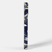 Bloemen in blauw Case-Mate iPhone case (Achterkant / Rechts)