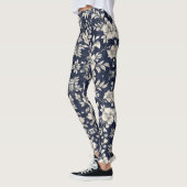 Bloemen in blauw leggings (Links)