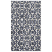 Bloemen in blauw tafelkleed (Voorkant)
