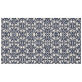 Bloemen in blauw tafelkleed (Voorkant (Horizontaal))
