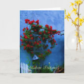 Bloemen in Bloei in Madison, Indiana Kaart (Gele Bloem)