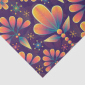 Bloemen in bloei tissue papier (Detail)