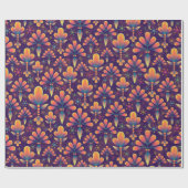 bloemen in bloei verpakkingspapier cadeaupapier (Vlak)