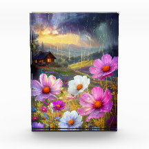 Bloemen in blok: een artistiek display