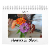 Bloemen in Bloom 2012 Agenda Kalender (Hoes)