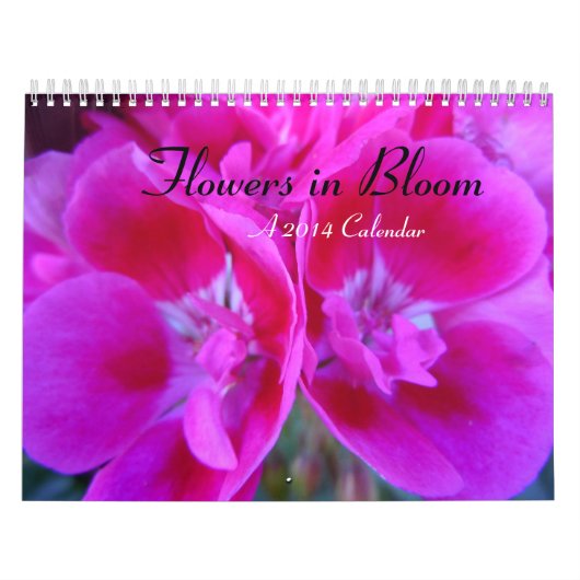 Bloemen in Bloom 2014 Kalender (Hoes)
