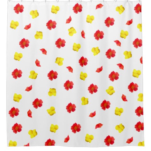 Bloemen in Bloom Douchegordijn (Voorkant)