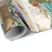  bloemen in Boots Cadeaupapier (Rol Hoek)
