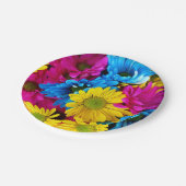 Bloemen in Bord fluorescerend papier (Gekanteld)