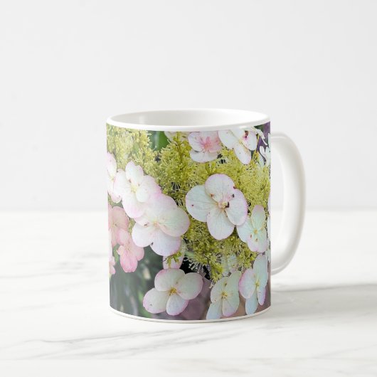 Bloemen in Chateau Morrisette Winery, Floyd, VA Koffiemok (Voorkant rechts)