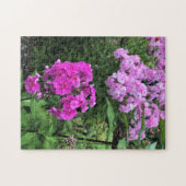 Bloemen in Chateau Morrisette Winery, Floyd, VA Legpuzzel (Horizontaal)