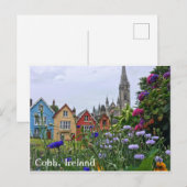 Bloemen in Cobh, Briefkaart Ierland (Voorkant / Achterkant)