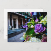 Bloemen in da Quarters Briefkaart (Voorkant / Achterkant)