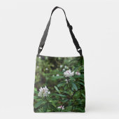Bloemen in de bergen dubbelzijdig crossbody tas (Achterkant)