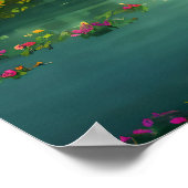 Bloemen in de Glade: Forest Delight Poster (Hoek)