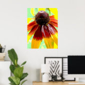 Bloemen in de Gradenteelt Poster (Thuiskantoor)