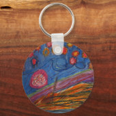 Bloemen in de hemel sleutelhanger (Voorkant)