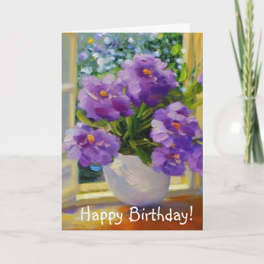 Bloemen in de Kaart van de Dagen van het Venster (Voorkant)