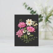 Bloemen in de lente briefkaart (Staand voorkant)