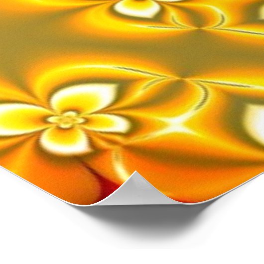 Bloemen in de lente poster (Hoek)