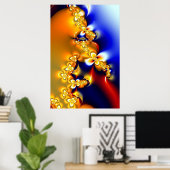 Bloemen in de lente poster (Thuiskantoor)