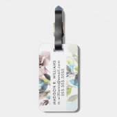 Bloemen in de Mix Bagagelabel (Achterkant verticaal)