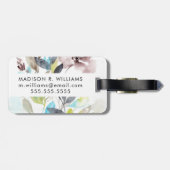 Bloemen in de Mix Bagagelabel (Achterkant horizontaal)