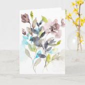 Bloemen in de Mix Kaart (Gele Bloem)