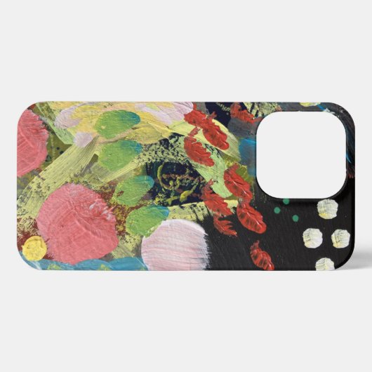 Bloemen in de Night iPhone case iPhone Hoesje (Achterkant horizontaal)