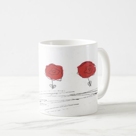 Bloemen in de Rode Mok (Voorkant rechts)