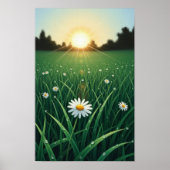 Bloemen in de Sun Wall Art Poster (Voorkant)