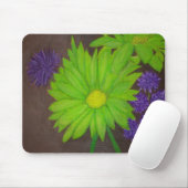 Bloemen in de tuin muismat (Met muis)
