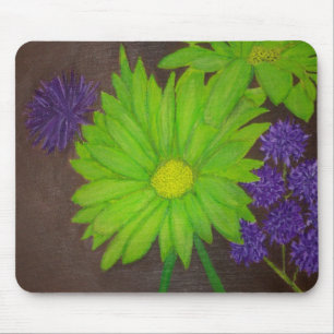 Bloemen in de tuin muismat