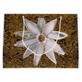 "Bloemen in de Uitstalkast" (Groot) Cadeautas (Voorkant)
